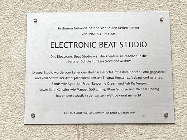 The memorial plaque