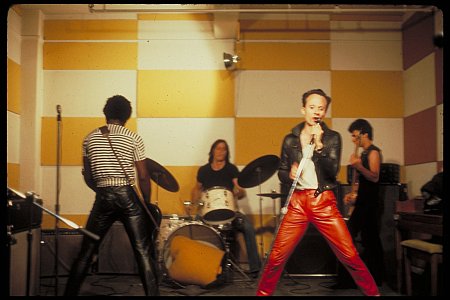 Klaus Nomi and his band
